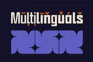 Sgraffito Display – A Bold Geometric Sans-Serif Font multilanguage