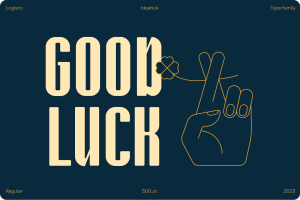 Logisco - Versatile geometric display font family image