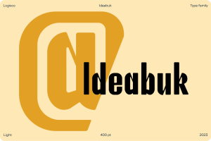 Logisco - Versatile geometric display font family